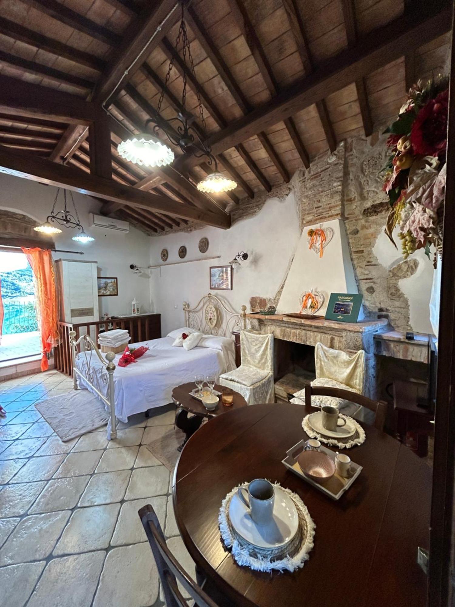 B&B La Casetta Sul Lago Colle di Tora Buitenkant foto
